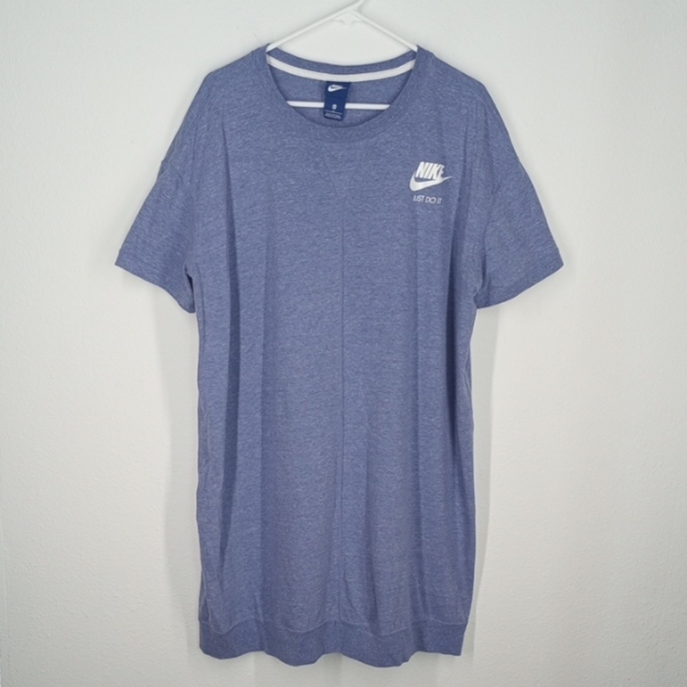 Nike Vintage Gym T-shirt Dress Size 2X Organic Cotton Blend - Picture 2 of 12